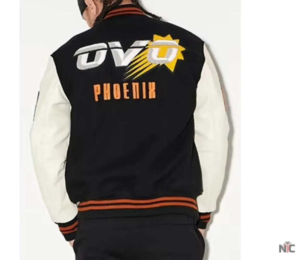OVO Phoenix Suns Varsity Jacket Clanton Jacket