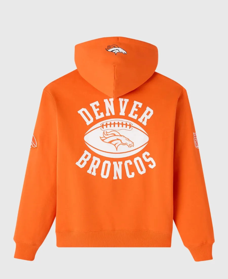 OVO Denver Broncos Waffle Lined Hoodie WorthVee