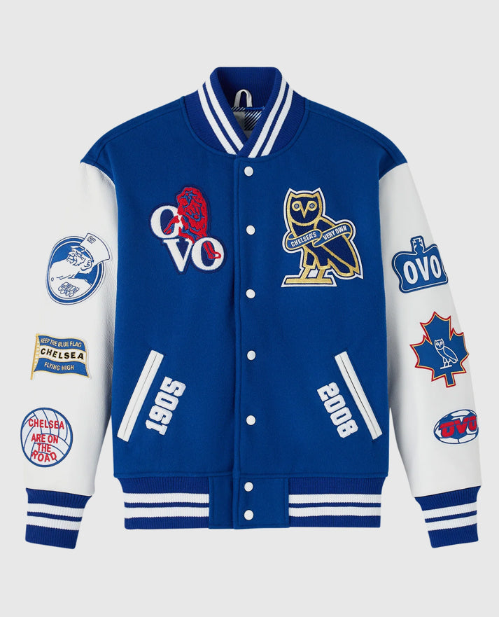 OVO X Chelsea FC Varsity Jacket WorthVee