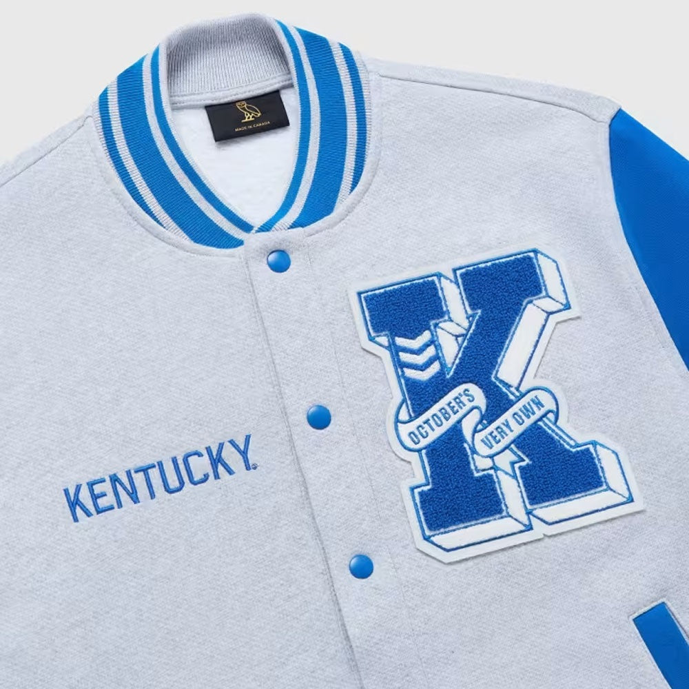 OVO X NCAA Kentucky Wildcats Varsity Jacket