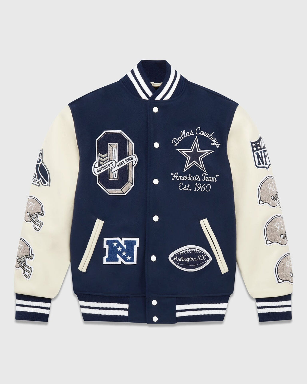 OVO X NFL Dallas Cowboys Varsity Jacket WorthVee