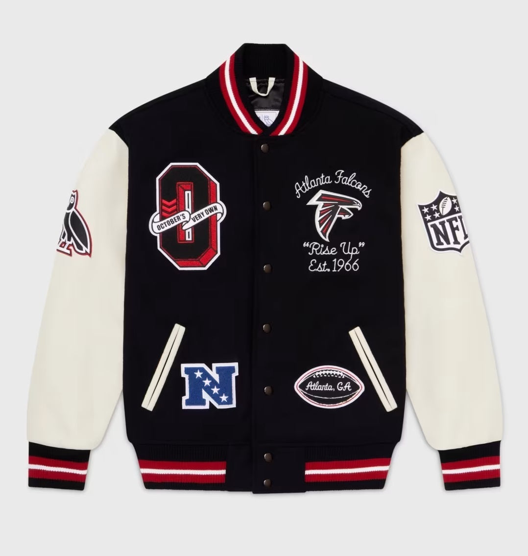 OVO x NFL Atlanta Falcons Varsity Jacket WorthVee
