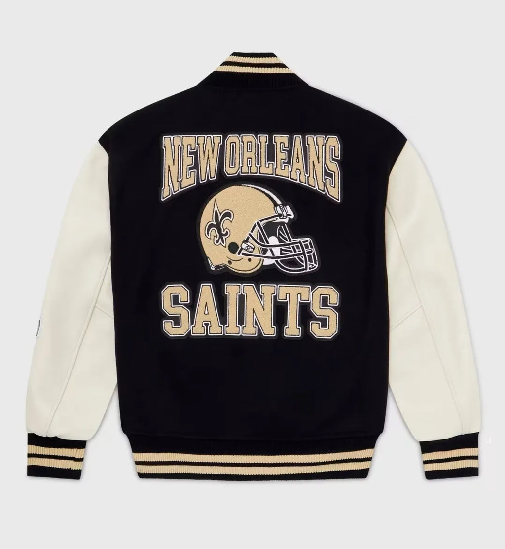 OVO x NFL New Orleans Saints Varsity Jacket