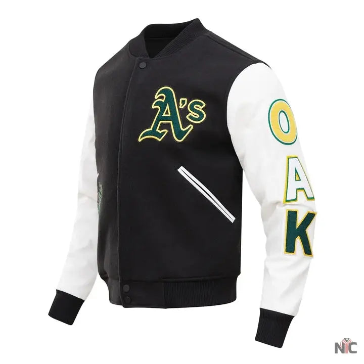 Oakland Athletics Classic Wool Varsity Jacket Clanton Jacket