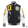 Oakland Athletics Mashup Varsity Jacket Clanton Jacket