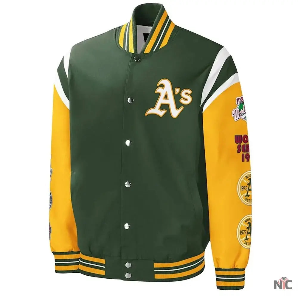 Oakland Athletics Title Holder Jacket Clanton Jacket