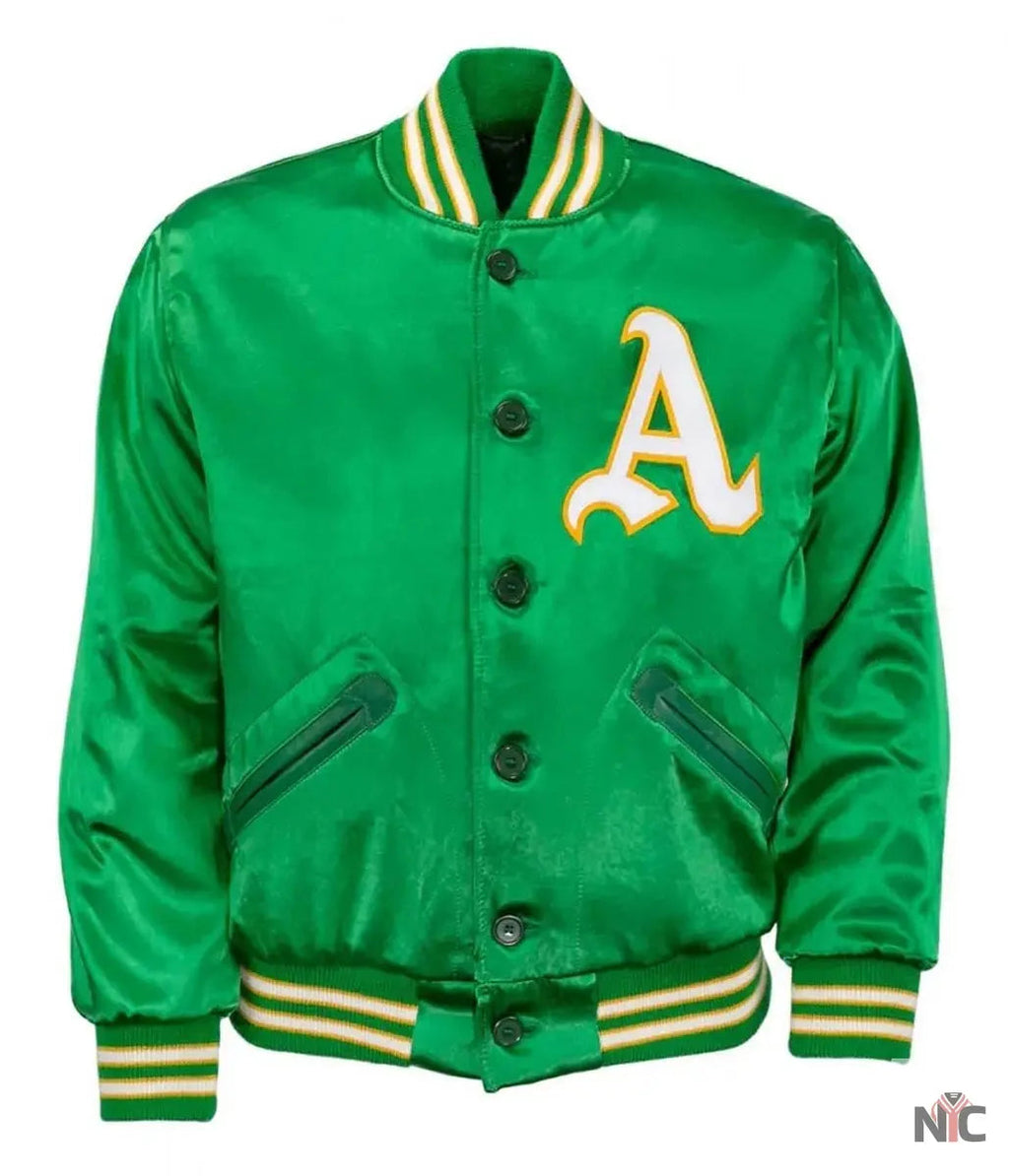 Oakland Athleticss 1968 Bomber Jacket Clanton Jacket