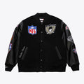 Oakland Raiders Blackout Collection Vintage Jacket WorthVee