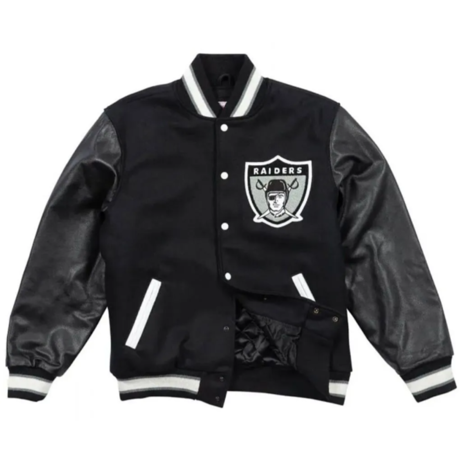 Oakland Raiders Letterman Varsity Jacket WorthVee