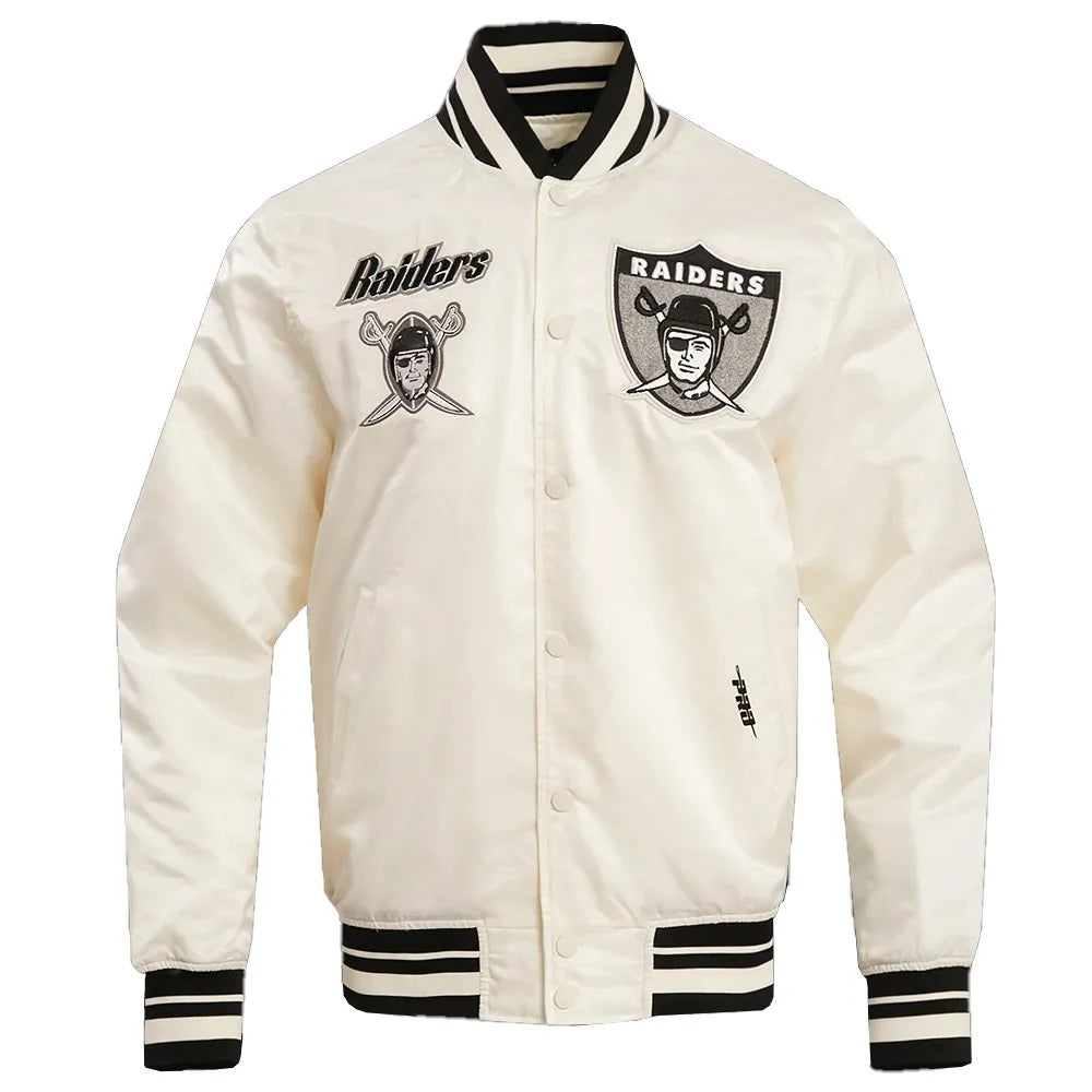 Oakland Raiders Retro Classic Rib Jacket WorthVee