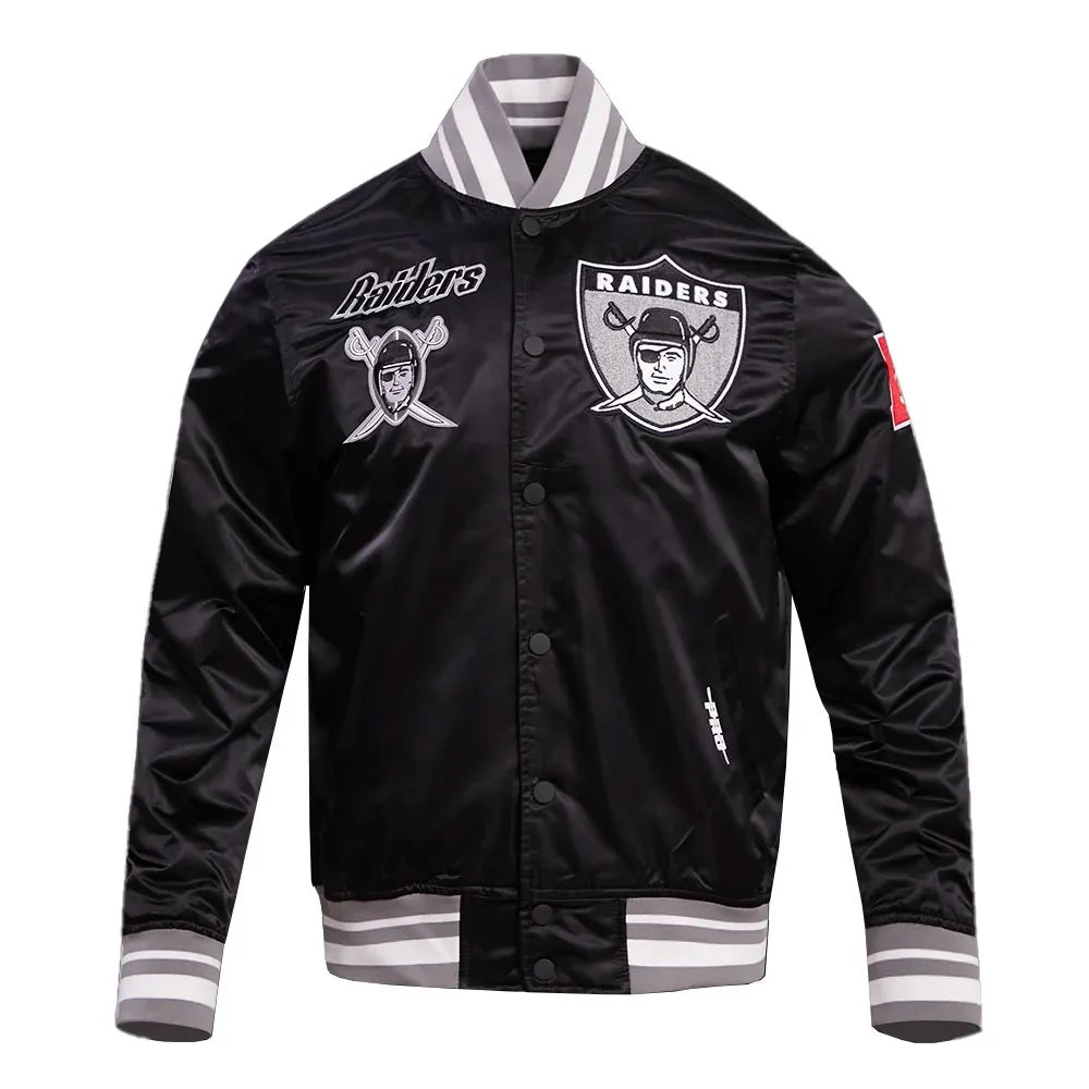 Oakland Raiders Retro Classic Rib Jacket WorthVee