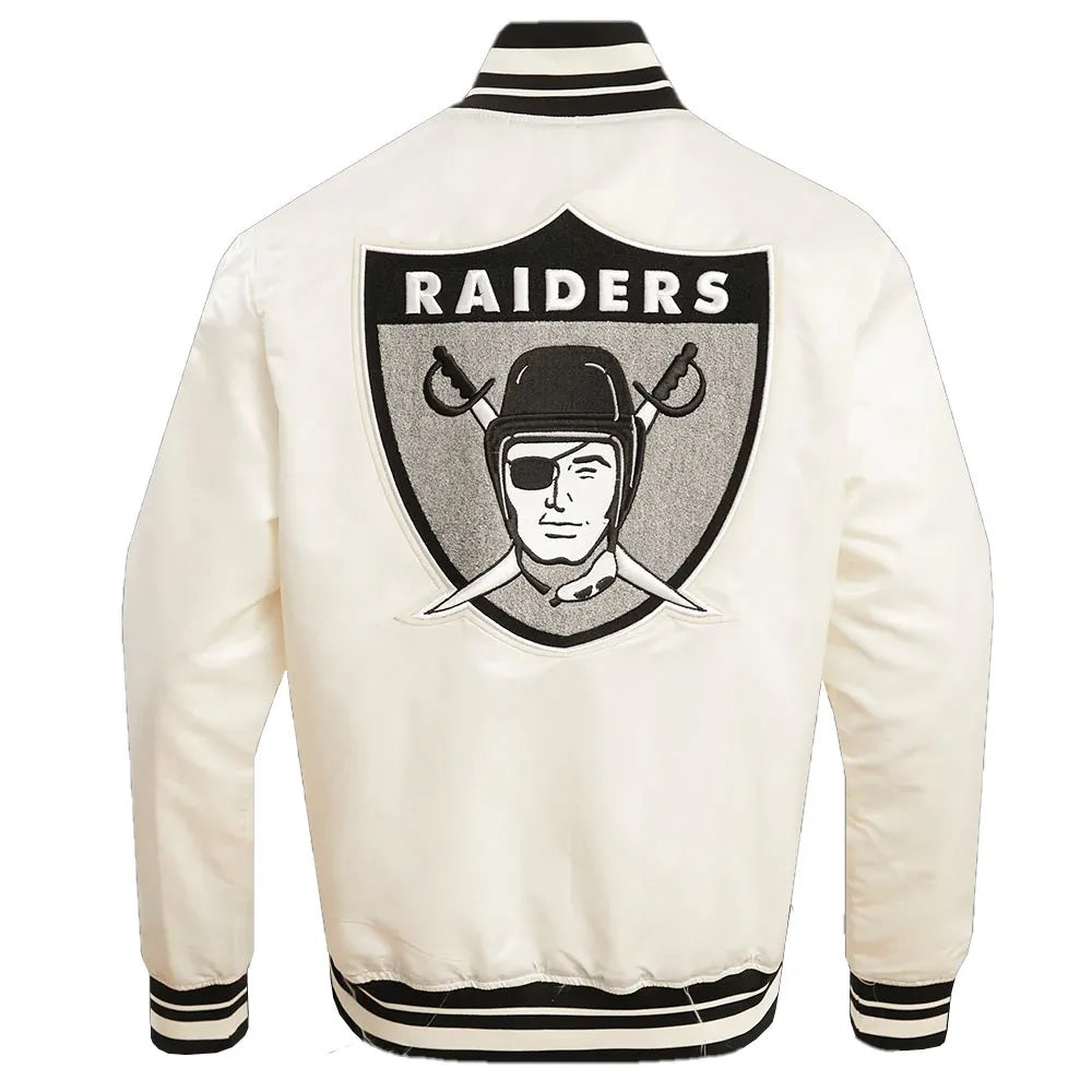 Oakland Raiders Retro Classic Rib Jacket WorthVee