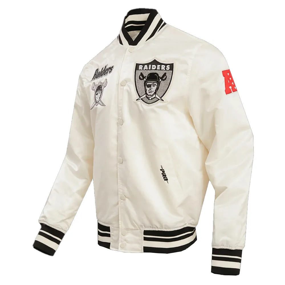 Oakland Raiders Retro Classic Rib Jacket WorthVee