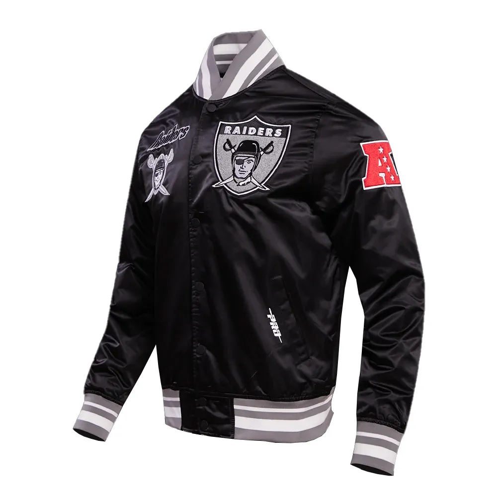 Oakland Raiders Retro Classic Rib Jacket WorthVee