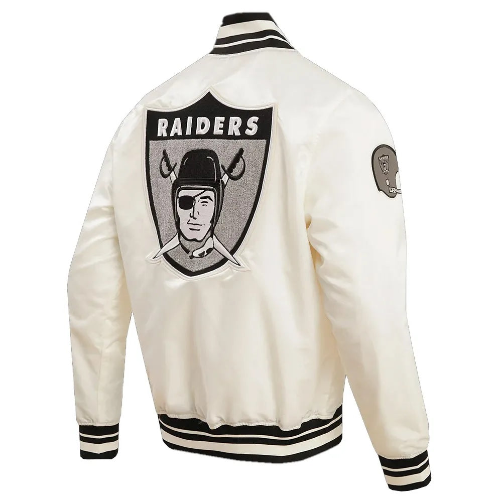 Oakland Raiders Retro Classic Rib Jacket WorthVee
