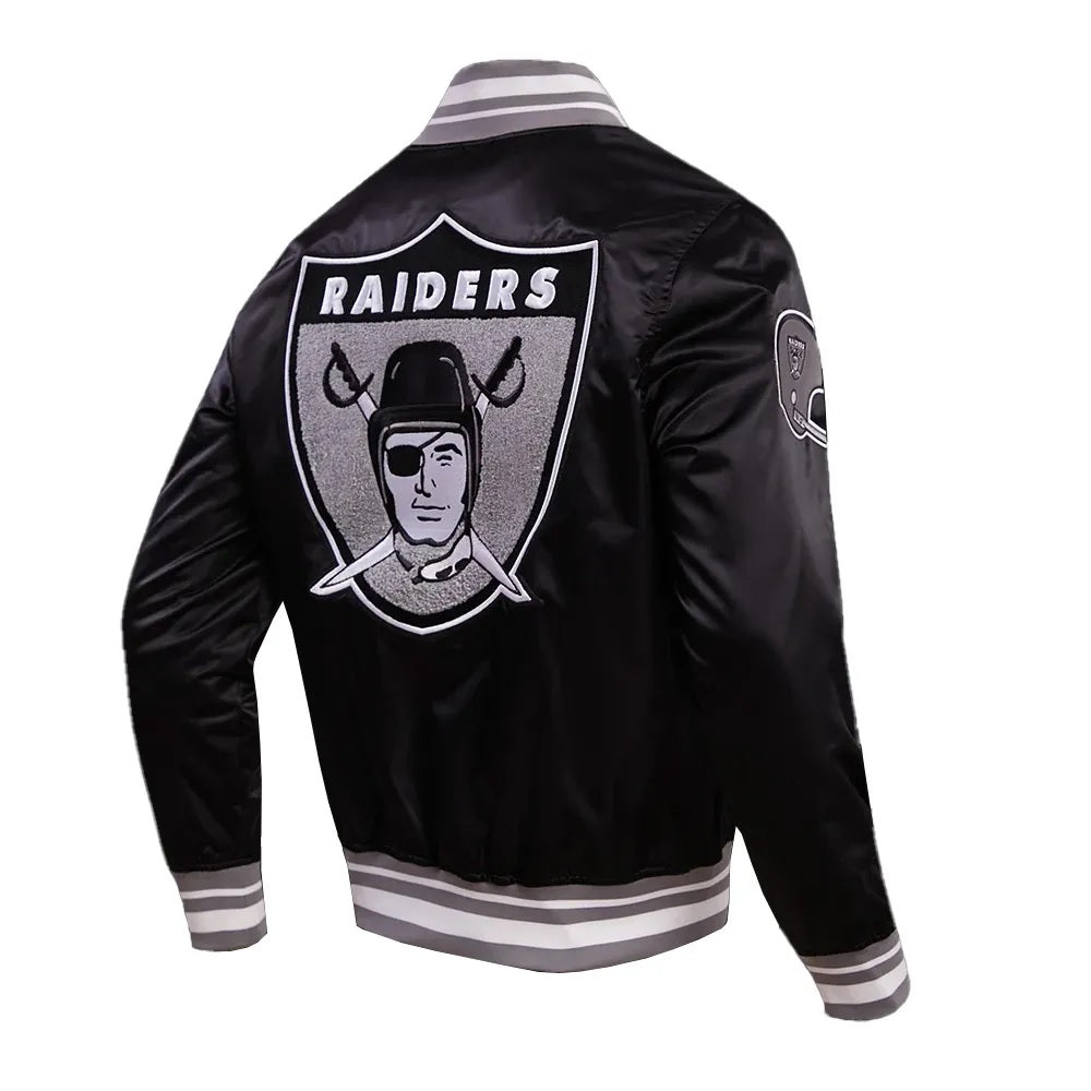 Oakland Raiders Retro Classic Rib Jacket WorthVee