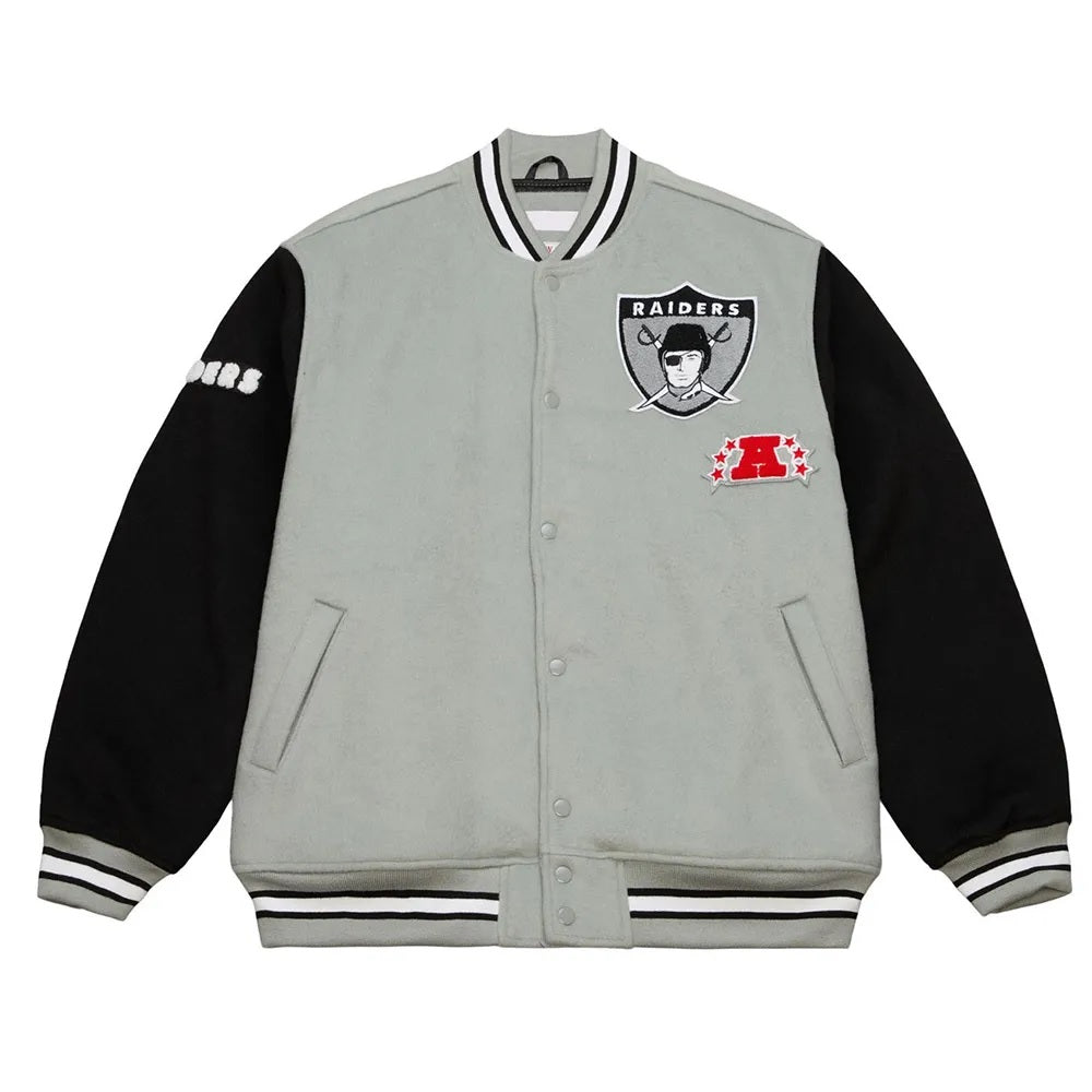 Oakland Raiders Team Legacy Varsity Jacket WorthVee