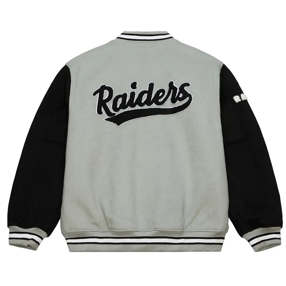 Oakland Raiders Team Legacy Varsity Jacket WorthVee