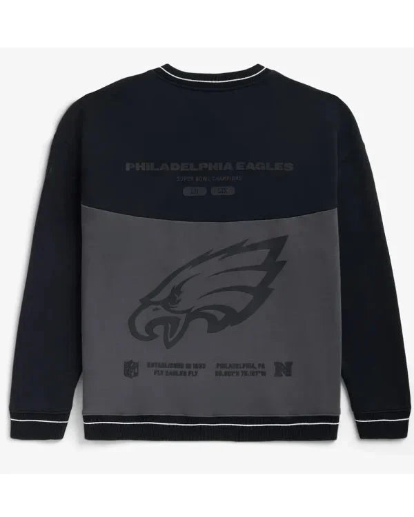Off-Season Philadelphia Eagles Grey Sweatshirt Clanton Jacket