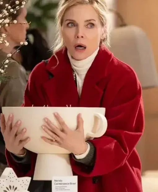 Oh. What Fun Michelle Pfeiffer Red Coat