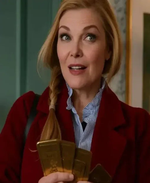 Oh. What Fun Michelle Pfeiffer Red Coat