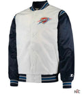 Oklahoma City Thunder Starter Satin Jacket Clanton Jacket