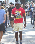 Omar J Dorsey LA Red T-Shirt Clanton Jacket