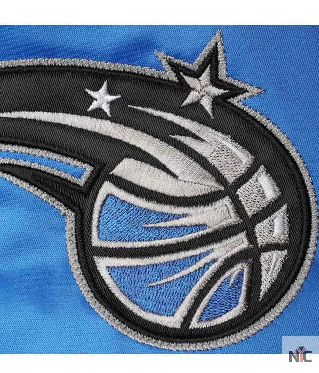 Orlando Magic The Diamond Classic Blue Bomber Jacket Clanton Jacket