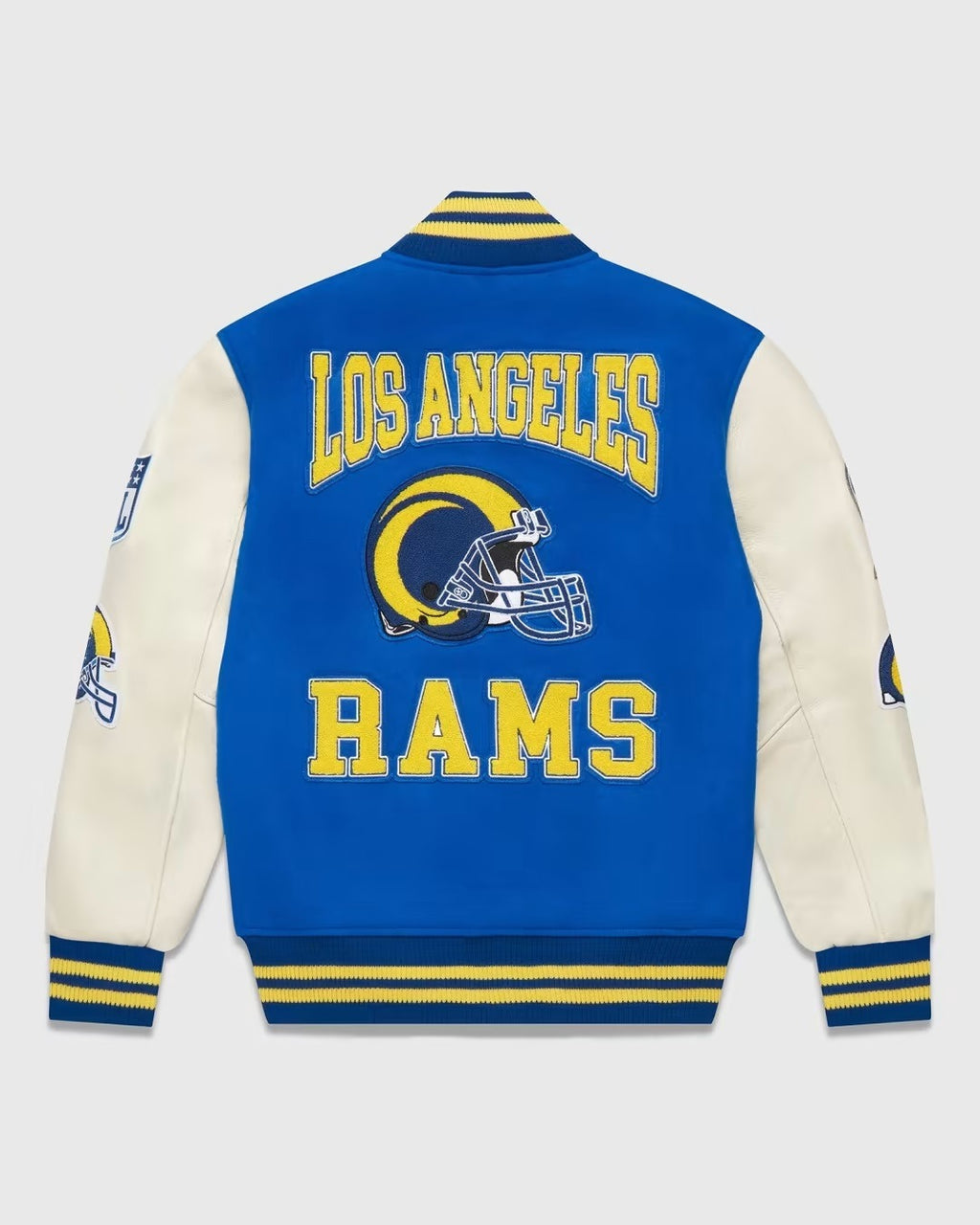 Ovo X Nfl Los Angeles Rams Varsity Jacket WorthVee