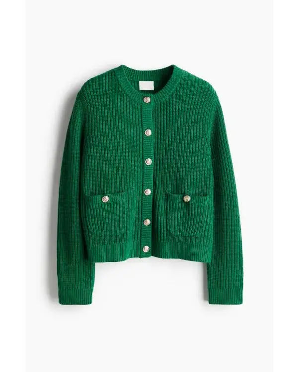 Owning Manhattan S02 Chloe Tucker Green Cardigan WorthVee