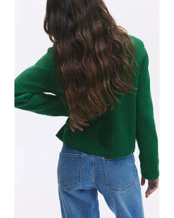 Owning Manhattan S02 Chloe Tucker Green Cardigan WorthVee