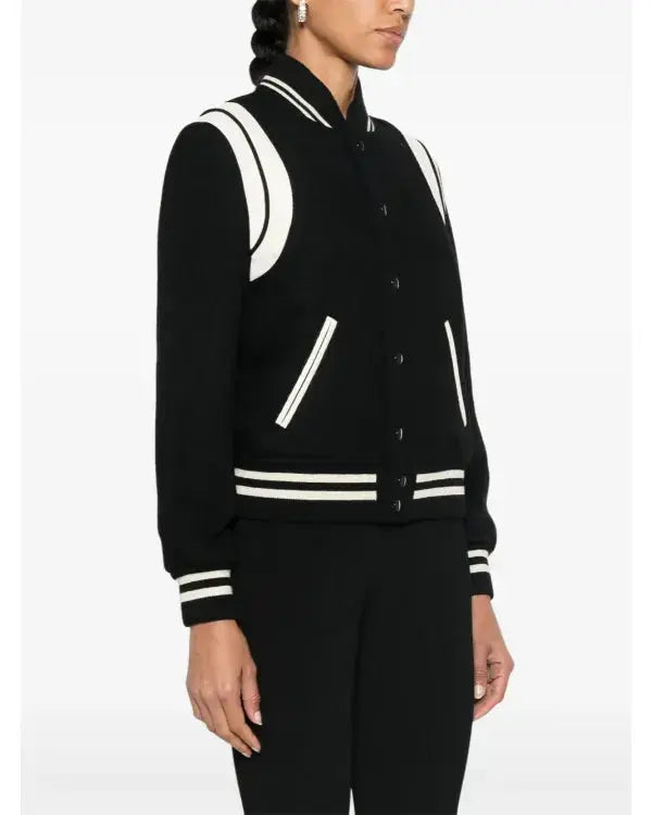 Owning Manhattan S02 Jess Taylor Black Bomber Jacket WorthVee