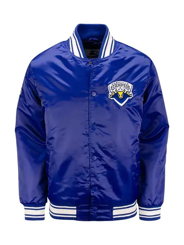 PBR Nashville Stampede Satin Starter Jacket WorthVee