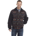 PBR Navajo Blanket Snap Jacket - Black WorthVee
