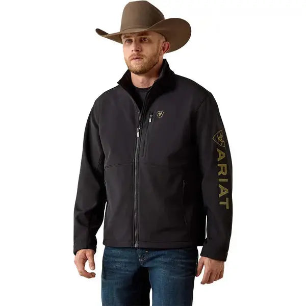 PBR x Ariat Softshell Jacket - Black WorthVee