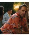 Palm Royale S02 Josh Lucas Orange Hawaiian Shirt