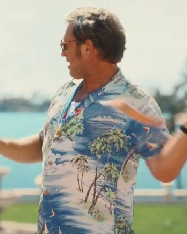Palm Royale S02 Josh Lucas Palm Trees Shirt