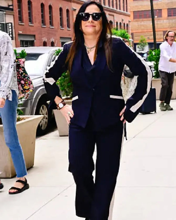 Pamela Adlon Soho NYC 2025 Blazer Clanton Jacket