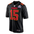 Patrick Mahomes Black Kansas City Chiefs Super Bowl LVIII Game Jersey WorthVee