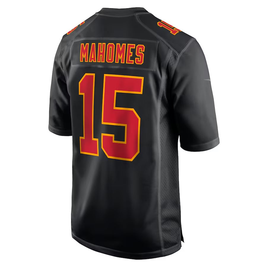 Patrick Mahomes Black Kansas City Chiefs Super Bowl LVIII Game Jersey WorthVee