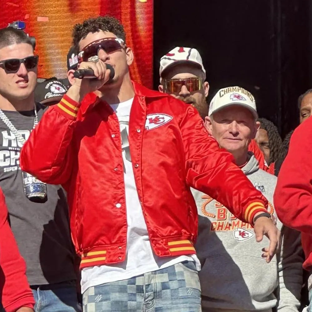Patrick Mahomes Super Bowl LVIII Kansas City Chiefs Jacket WorthVee