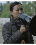 Peacemaker S02 Annie Chang Black Puffer Jacket Clanton Jacket