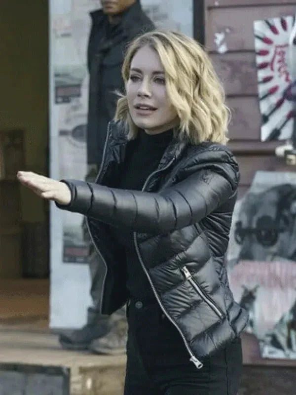 Peacemaker S02 Jennifer Holland Puffer Jacket Clanton Jacket