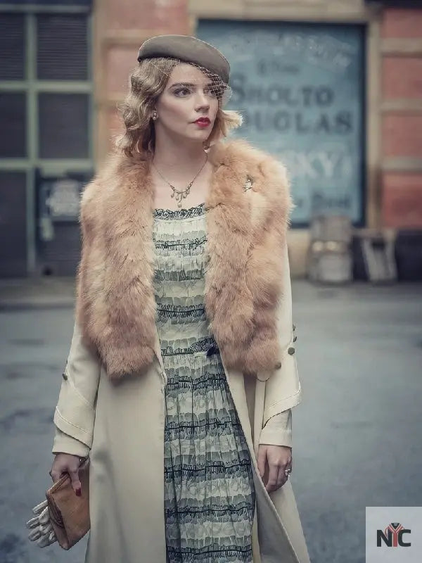 Peaky Blinders Season 6 Anya Taylor Joy Coat Clanton Jacket