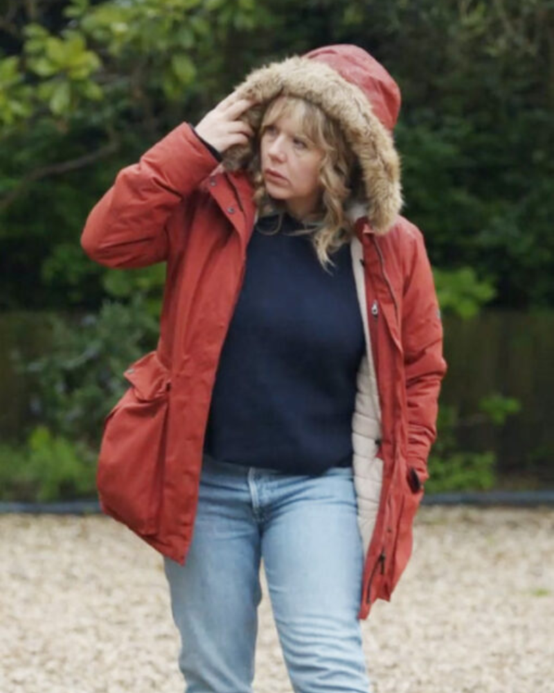Pearl Nolan Whitstable Pearl S03 Red Jacket Clanton Jacket