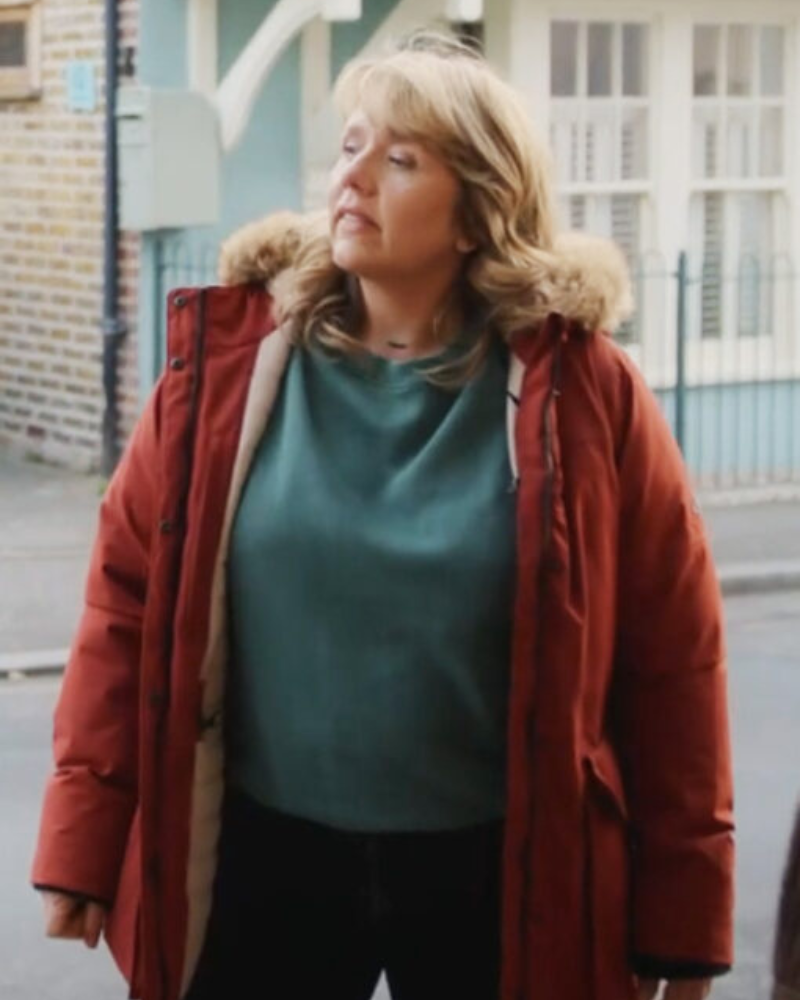 Pearl Nolan Whitstable Pearl S03 Red Jacket Clanton Jacket