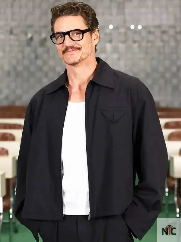 Pedro Pascal The Fantastic Four First Steps Black Jacket Clanton Jacket