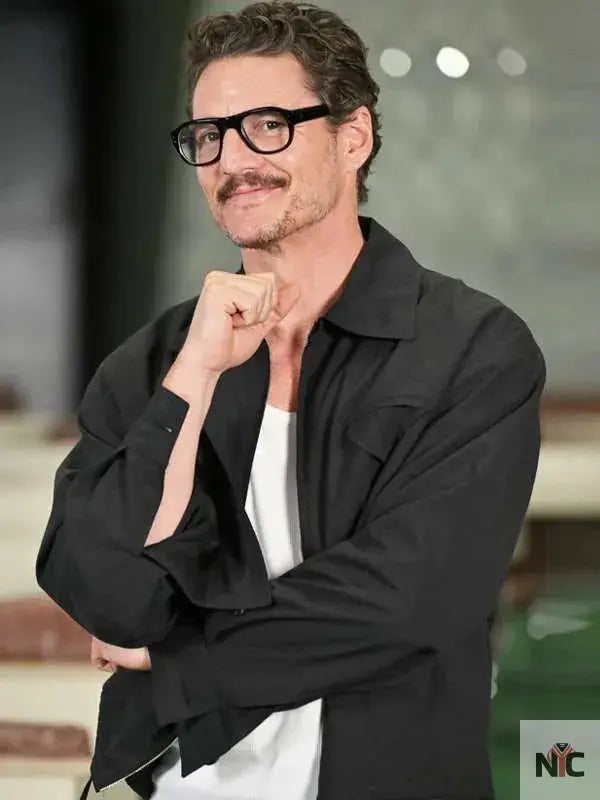 Pedro Pascal The Fantastic Four First Steps Black Jacket Clanton Jacket
