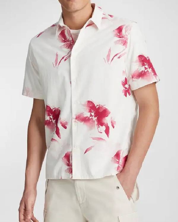 Perfect Match Nick Lachey Floral Shirt Clanton Jacket