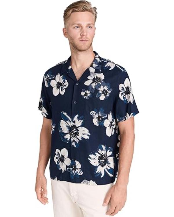 Perfect Match S03 Nick Lachey Blue Floral Shirt Clanton Jacket
